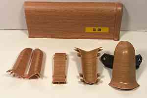 Плинтус Плинтус Ideal Comfort 55mm Бук 231 фото  | FLOORDEALER